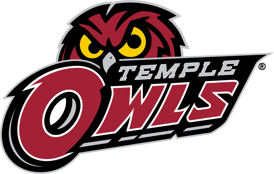 Temple Owls 2014-2017 Secondary Logo diy iron on heat transfer